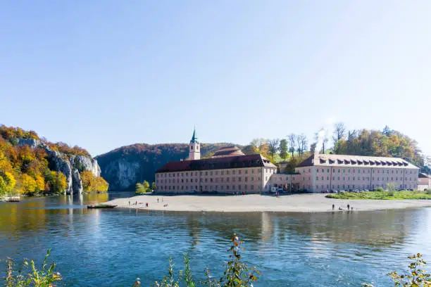 Monastery Weltenburg Donau Bavaria Germany
