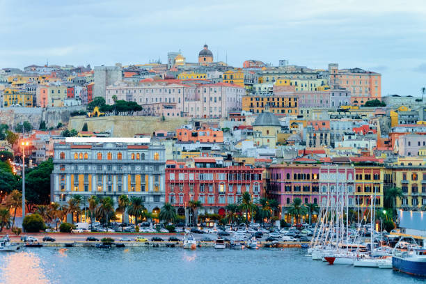 istock Port and ships in Cagliari 1149910797