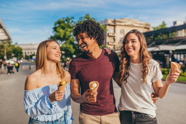 istock Three friends enjoying the sunny day together. 1149916916