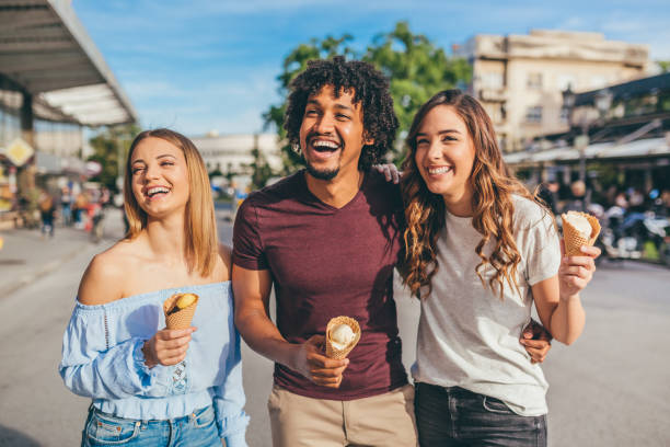 istock Three friends enjoying the sunny day together. 1149916917