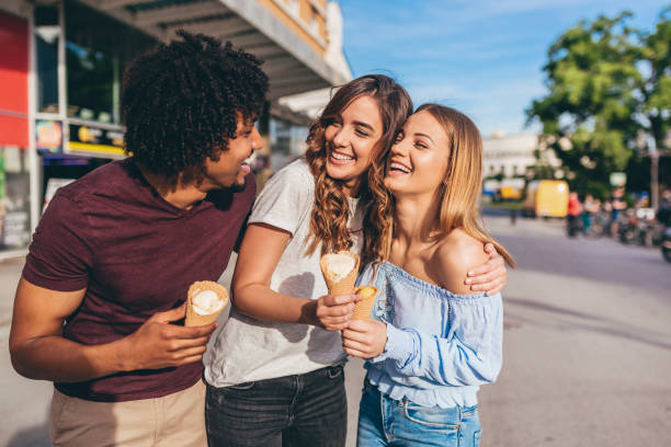 istock Three friends enjoying the sunny day together. 1149916989