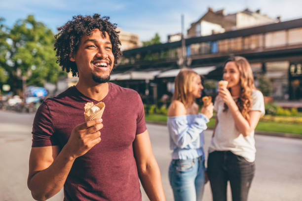 istock Man enjoying a beautiful day with friends. 1149917045