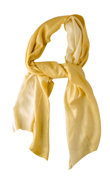 istock scarf summer. multicolored scarf. Scarf top view 1149918252