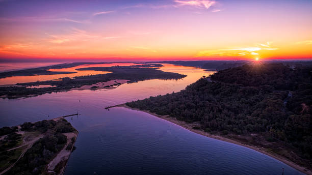istock Sunset over Gippsland Lakes 1149924087