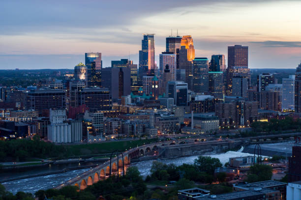 istock Minneapolis Cityscape at Dusk 1149935655