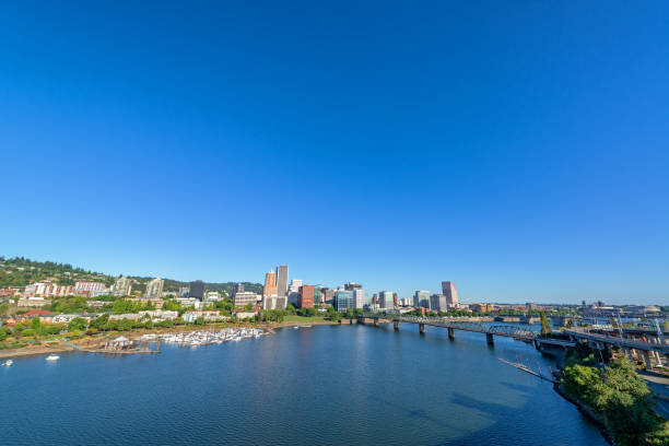 istock Wide Angle View of Portland, Oregon 1149950735