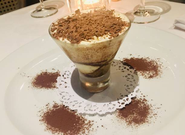 Italian tiramisu cup