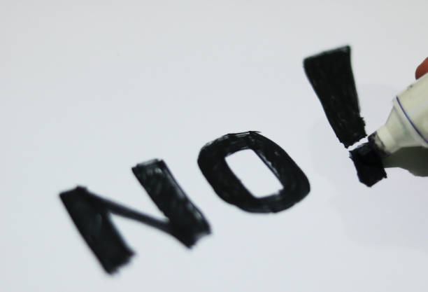 istock Dare to say no, to something that's not good 1149955006