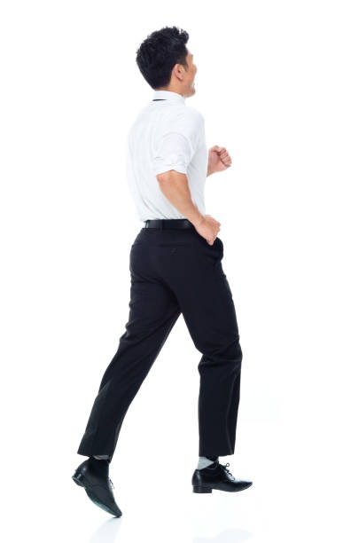 istock Handsome Asian Businessman - running 1149960272
