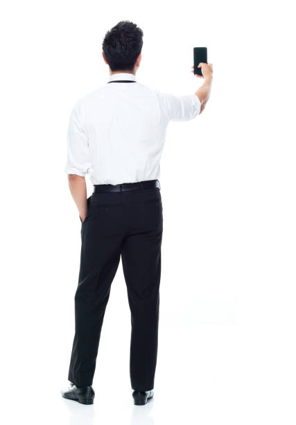 istock Handsome Asian Businessman - taking a selfie 1149961263