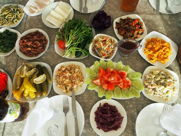 istock traditional Georgian table for dear guests 1150000345