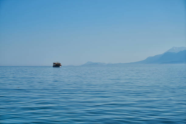 istock Blue sea and sky background 1150027161