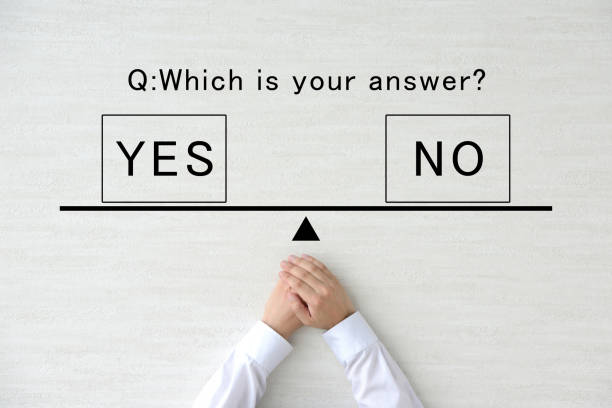 istock Yes or No question and business man 1150029003