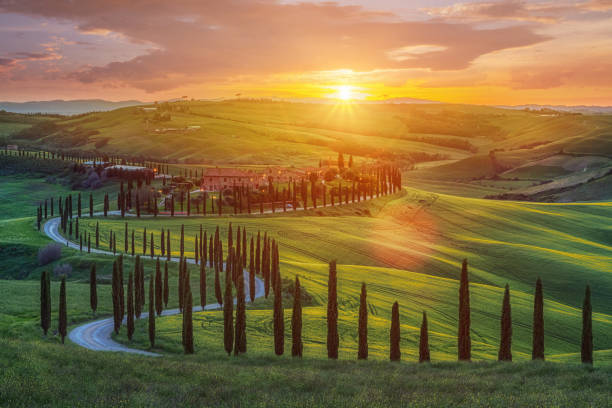 istock Sunset in Tuscany, Italy 1150030069
