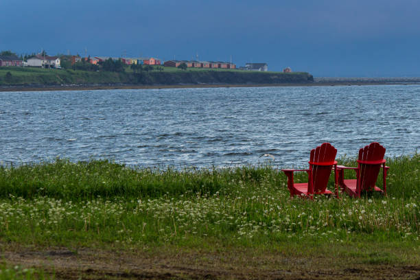istock Adirondack Chairs in Gros Morne 1150040298