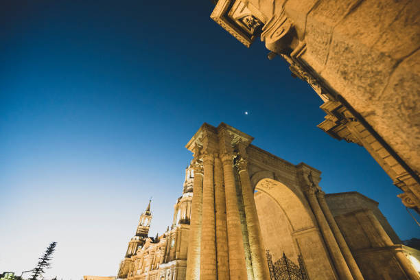 istock Basilica Cathedral of Arequipa 1150040938