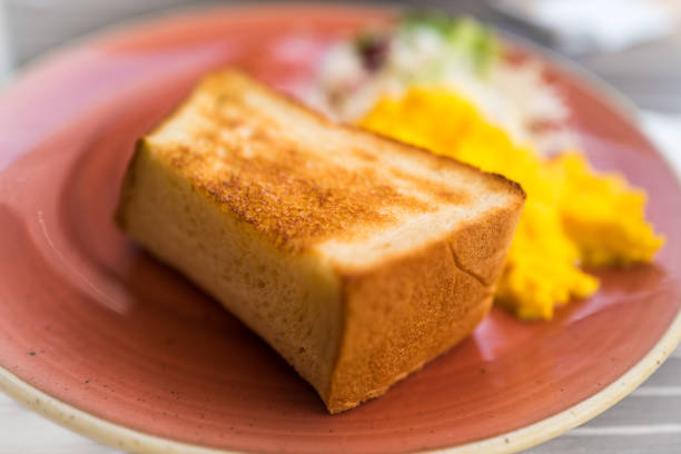 istock Nama Shokupan - fresh bread for breakfast 1150044399