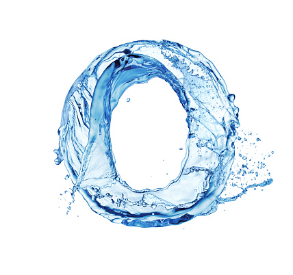 water letter O