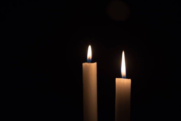istock Candle on The Black Background 1150047741