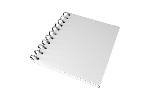 istock White Mock Up Spiral Cover Notebook 3D 1150055758