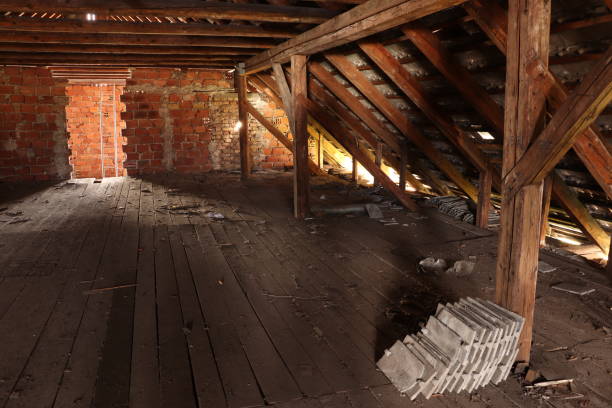 istock dark attic in old building 1150057505