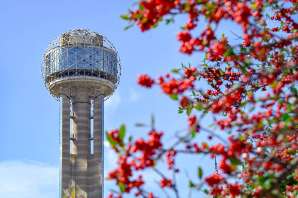 Downtown Dallas in the Spring