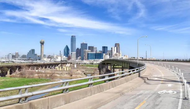 Photo of Highway and Downtown Dallas