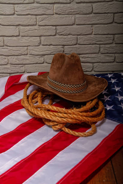 istock cowboy usa flag 1150065225