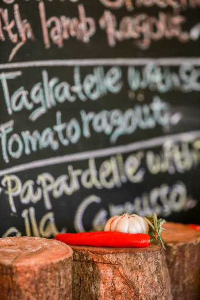 istock Organic garlic and hot pepper. Spices for cooking 1150065768