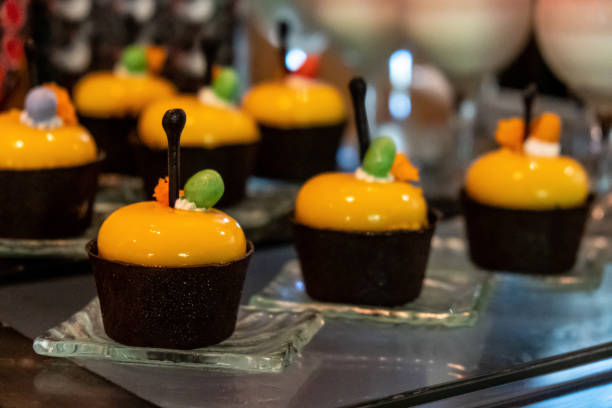 istock Catering sweets, dessert buffet, various kinds of cakes on event or wedding reception 1150067202