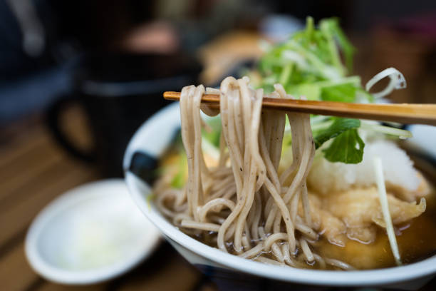 istock Buckwheat Noodle - Japanese food 1150068274