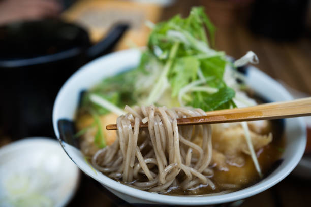 istock Buckwheat Noodle - Japanese food 1150068283