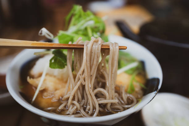 istock Buckwheat Noodle - Japanese food 1150068301