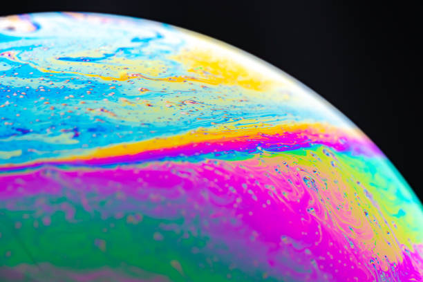 istock Colorful surface of a bubble 1150071286
