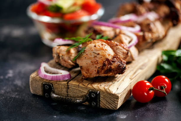 istock Shish kebab or shashlik 1150074849