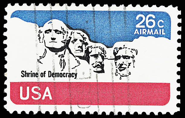 istock USA presidents stamp 115007525