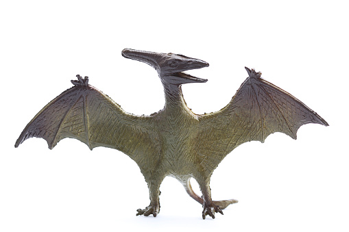 Computer generated 3D illustration with a Flying Dragon