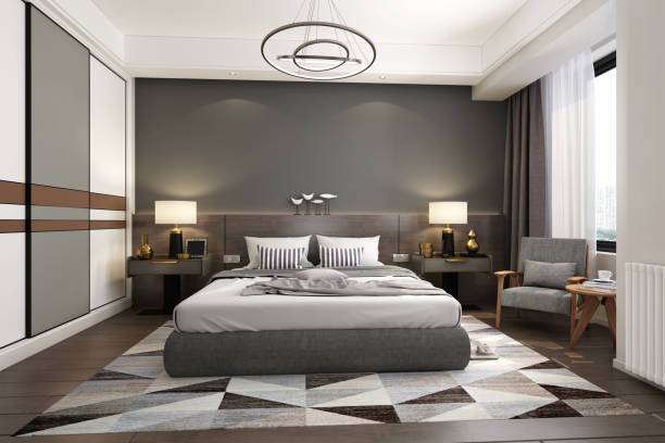 istock 3d render of bedroom 1150077931