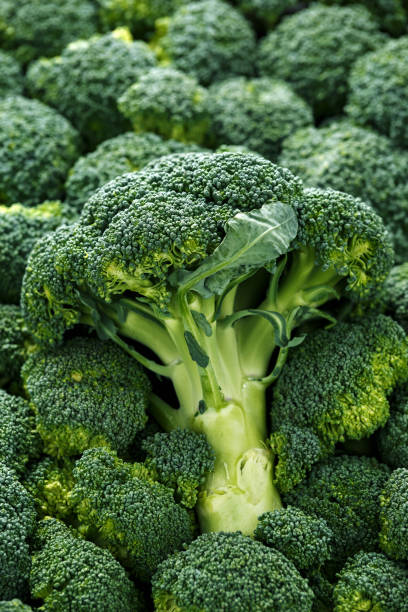 istock Healthy Fresh Green raw Broccoli. background, texture. 1150078375