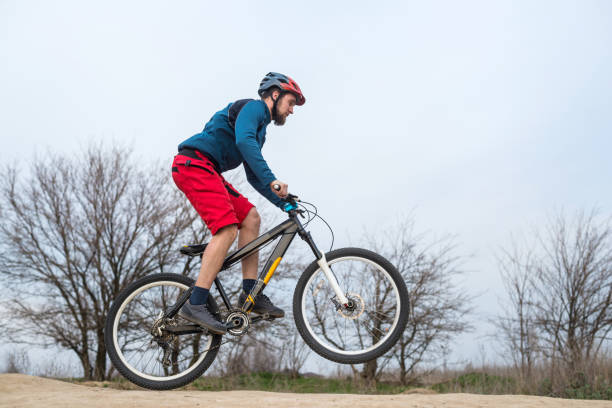 istock Athletic man riding a bike. lifestyle. 1150082801