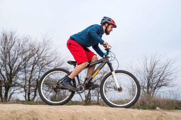 istock Athletic man riding a bike. lifestyle. 1150082809