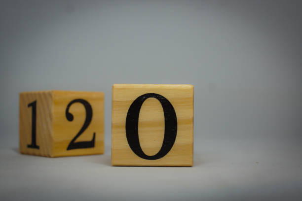 istock The numbers were written block 1150088899