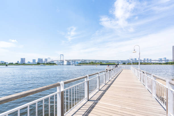 istock promenade Odaiba 1150089872