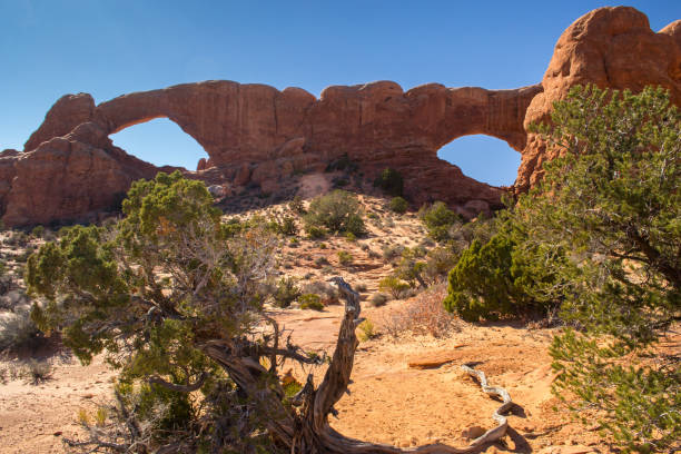 istock Double O Arch at Arches National Park, USA 1150091447
