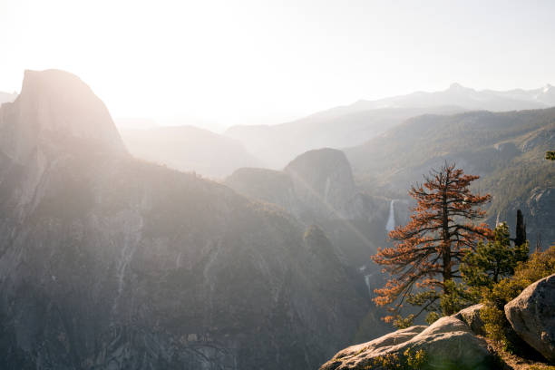 istock Early morning sunlight bounces off Half Dome 1150117718