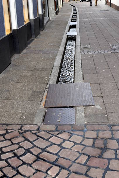 istock Water canals in Freiburg 1150117791