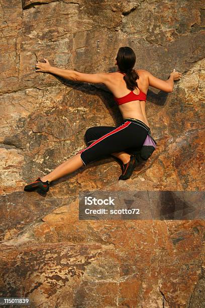 여자 Rockclimber 가파른에 대한 스톡 사진 및 기타 이미지 - 가파른, 건강한 생활방식, 결심