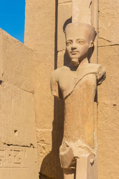 istock Statue of pharaoh in Karnak Temple Complex in Luxor, Egypt 1150119117