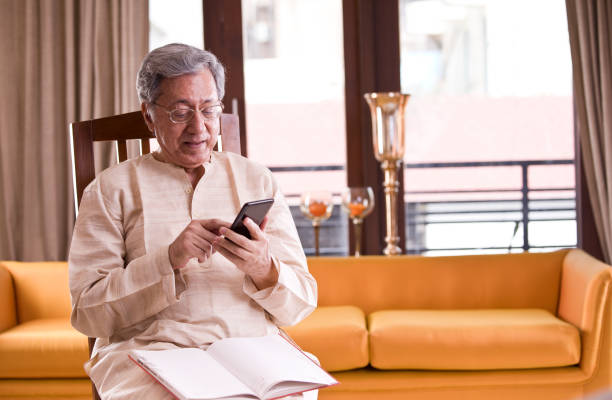 istock Senior man talking on mobile phone 1150121036