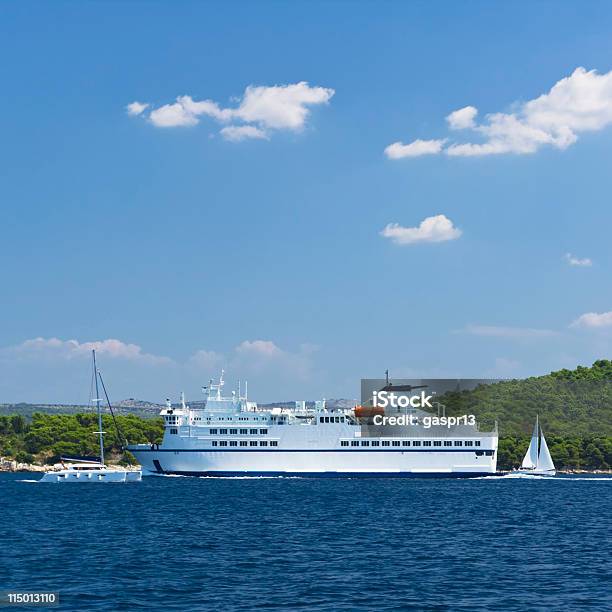 Interisland Fähre Stockfoto und mehr Bilder von Adriatisches Meer - Adriatisches Meer, Baum, Blau